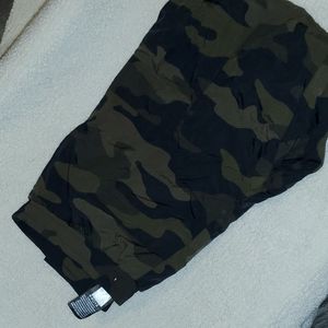 Pink windbreaker pants